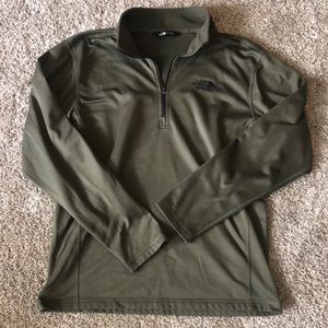 The North Face quarter zip sweatshirt